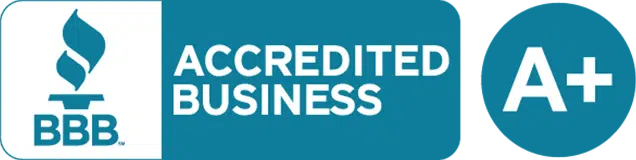 BBB A+ accredited