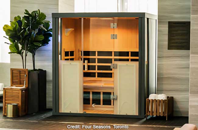 Four Seasons Toronto Spa Adds HaloSauna Salt Therapy
