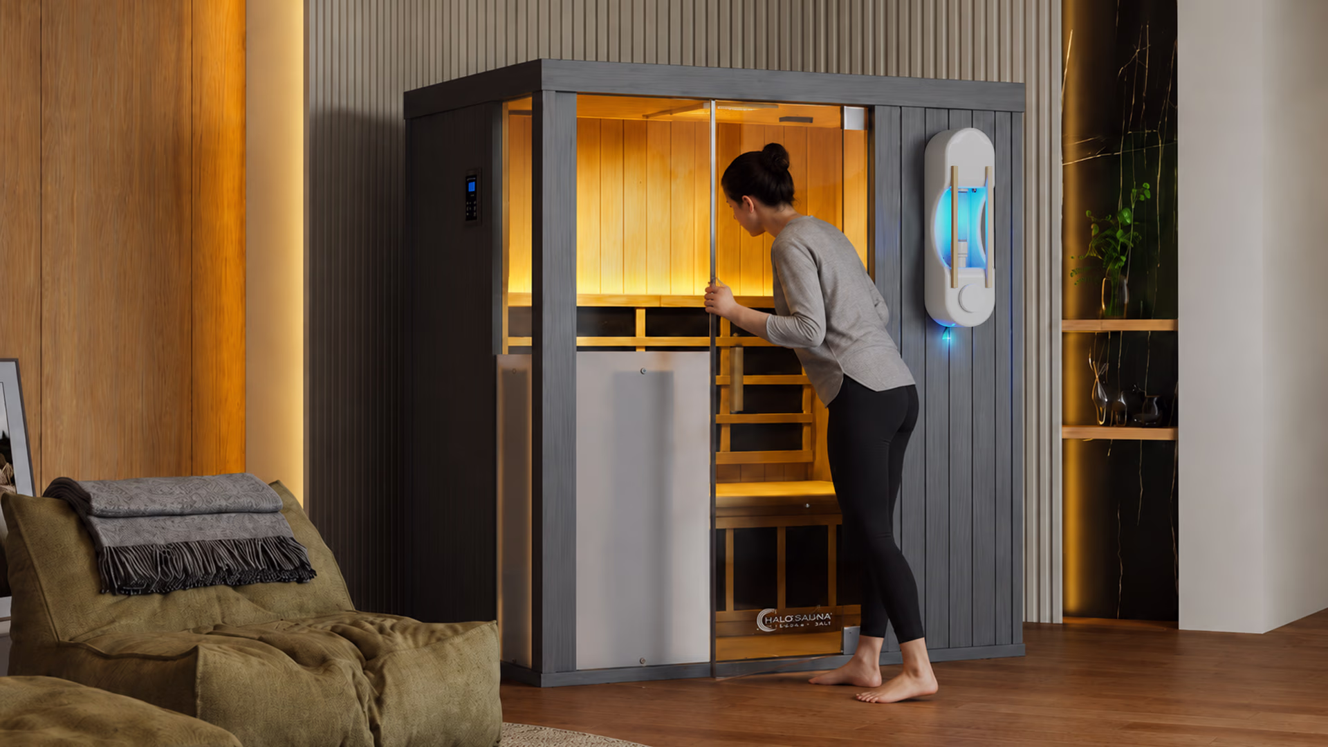 HaloSauna™ PRO in a wellness spa
