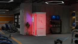 HaloRed™ in a fitness studio